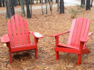 two red chairs